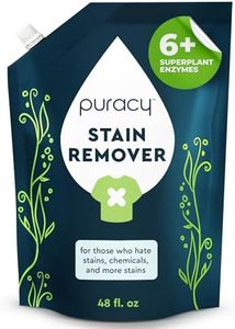 Puracy Laundry Stain Remover Refill - Perfect Laundry, Pure Ingredients - with 6 SuperPlant Enzymes for Easy Removal of Fresh and Set-In Clothing Stains, 98.95% from Mother Nature, 48 Oz
