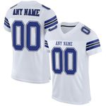 Mens American Football Jersey Personalized Sports T Shirt Quick Dry Breathable Short Sleeve Tee Shirt for Women Kids S-7XL