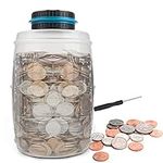 Lefree Piggy Bank,Large Coin Bank f