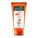 Biotique Bio Sandalwood Sunscreen Ultra Soothing Face Lotion, SPF 50+ |Ultra Protective Lotion| Keeps Skin Soft, Fair and Moisturized| Water Resistant| For All Skin Types| 150ml