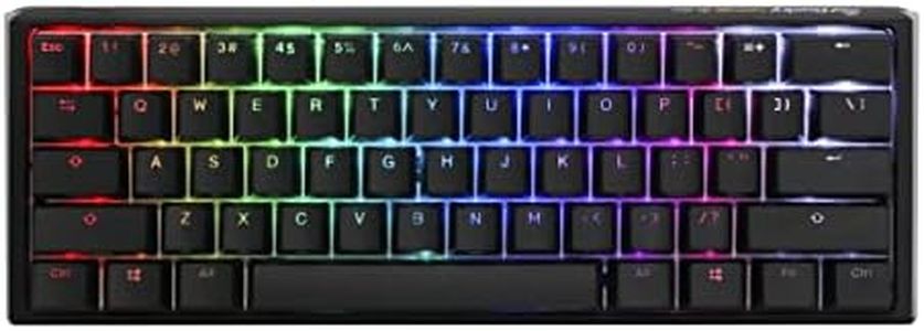 Ducky One 3 Mini Classic Hotswap 60% RGB Mechanical Keyboard (Cherry MX Blue)