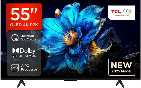 TCL 55" QLED 4K Ultra HD Google TV – Dolby Vision, HDR10+, 2025