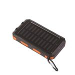 Yashidun® Waterproof Solar Power Bank 20000mAh with Compass and Dual USB Ports Ultra Thin Design