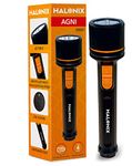 Halonix Plastic 3W Add-On Agni Rechargeable Emergency Led Torch with USB Charging, High Beam-Low Beam Feature