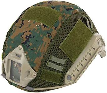 ATAIRSOFT Combat Tactical Airsoft Paintball Helmet Cover for PJ/BJ/MH Type Fast Helmet-Without Helmet (DW)