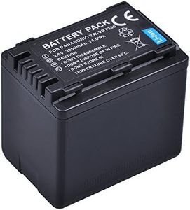 DuraPro 3900mAh VW-VBT380 VBT380 VW-VBT190 VBT190 Battery Batterie for Panasonic HC-V110, HC-V130, HC-V160, HC-V180, HC-V201, HC-V250,HC-V260,V720 V750 V770 V777 VX870 VX980 VX989
