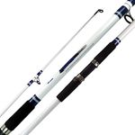 Okuma Tundra Surf Glass Spinning Rods (Large, White/Blue)