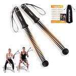Paleclouds Ropeless Battle Rope, Upgrade Weighted Cordless Battle Ropes with Training Poster & Storage Bag, Portable Silent Home Workout Equipment for Full Body Toning, HIIT & Cardio(1.46Kg)