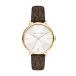 Michael Kors Addyson Three-Hand Brown PVC Women's Watch (Model: MK2945)