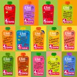 Ella's Kitchen Stage 1 Mixed Case Selections Organic Baby Food From 4+ Months (14x120g)