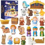 HARDWIND 25pcs Nativity Set for Kid