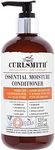 CURLSMITH - Essential Moisture Conditioner, Lightweight Frizz Control for Wavy, Curly and Coily Hair, Vegan (12 fl.oz)