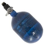 HK Army Aerolite Carbon Fiber HPA Paintball Tank Air System - 48ci / 4500psi (Blue)