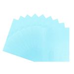 Light Blue Napkins 33cm,20Pcs 2Ply Solid Colour Party Paper Napkins Blue,Beverage Luncheon Napkins Serviettes Napkins Dinner Napkin Cocktail Napkins Bar Napkins for Caddy,Birthday Parties