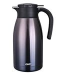 GiNT 1.9L/64Oz Thermal Coffee Carafe, Insulated Stainless Steel Coffee Carafes for Keeping Hot/Double Walled Vacuum Thermos (Purple)