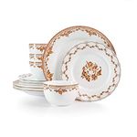 Martha Stewart Collection Sepia 12-Pc. Dinnerware Set