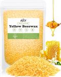 Yellow Beeswax Pellets - 4Ib /1.8kg Beeswax for Candle Making - Beeswax Pellets Cosmetic Grade Eco Friendly Products - Skin Care DIY - Lip Balm and Soap Making Supplies