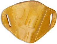 Bulldog Cases MLT-RS Belt Slide Holster, Tan, Small, Right Hand