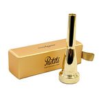 Paititi Gold Plated Rich Tone Bb 3C Trumpet Mouthpiece