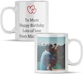 Personalised Mug with Photo and Tex