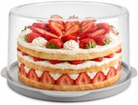 Evelots 12-Inch Airtight Cake Conta