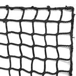 Aoneky 10x20ft /10x30ft Football Rebounder Net, 2.5mm Polyester Cord, 4''x4'' Square Mesh - Heavey Duty Backstop Barrier Net, Football Containment Net for Soccer Rebounder Training (10 x 10 ft)