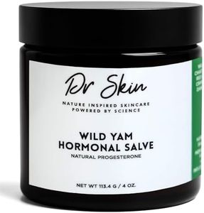 Dr. Skin Wild Yam Cream for Hormone Balance for Women – Natural Menopause & PMS Support for Women | 100% Organic Herbal Cream with Dandelion for Hot Flashes, Mood Swings & Night Sweats, 4oz