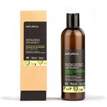 Naturica Repairing Deep Shampoo for Extremely Dry & Damaged Hair with Olive Oil, Pistachio Oil and Keratin Extracts - 250ml