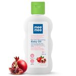 Mee Mee 3-in-1 Baby Oil 500ml For Soft And Smooth Skin With Sunflower, Coconut, And Olive Oil | Massage Oil For New Born | Non-sticky & Moisturizing Formula With Natural Ingredients To Prevent Dryness