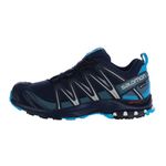 Salomon Men's XA Pro 3D Gore-Tex Trail Running Shoes, Navy Blazer/Hawaiian Ocean/Dawn Blue, 10 UK