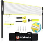 Portable Outdoor Volleyball Net Set