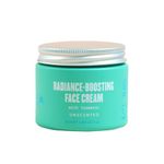 Lucy Bee Organic Radiance Boosting Face Cream, Hydrating Hyaluronic Acid, Evens Skin Tone, Moisturising Antioxidants Rich Sensitive Skin Suitable 55ml