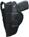 Nylon Belt or Clip on Gun Holster F