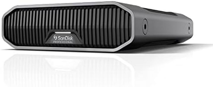 SanDisk Professional 6 TB G-DRIVE - Hard disk desktop di classe enterprise, fino a 250 MB/s USB-C (5 Gbps), USB 3.2 Gen 1