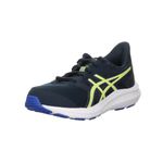 ASICS Boys Jolt 4 Gs Sneaker, French Blue Glow Yellow, 6 UK