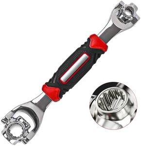 Universal Wrench 52 in 1 Socket Wrench Multifunction Wrenches Tool with 360° Rotating Head, Spanner Tool for Home and Bicycle Car Repair