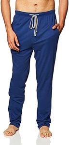 Hanes Men's Solid Knit Sleep Pant, Blue, XX-Large