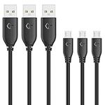 Rankie 3-Pack 3ft Micro USB Cable H