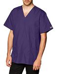 CHEROKEE Originals Unisex V-Neck Scrubs Shirt - Purple - Medium