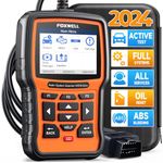 FOXWELL NT510 Elite Bi-Directional fit for VAG 31+Reset OBD2 Scanner Code Reader All System Diagnostic Scan Tool fit for VW Audi Skoda Seat with Battery Register ABS Bleeding Oil Reset