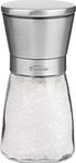 Trudeau 6" Upside Salt Mill, 6", Stainless Steel