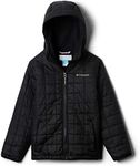 Columbia Boys' Rugged Ridge Sherpa Lined Jacket, Black, Small