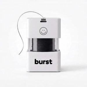 BURST Big Dental Floss Dispenser (273 Yards, XL Spool) | Mint Eucalyptus
