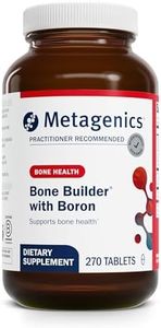Metagenics Bone Builder with Boron - Bone Strength Supplement* - Comprehensive Mineral Support* - with Boron, Calcium & Phosphorus - Non-GMO - Gluten-Free - 270 Tablets