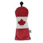 Foretra - Limited Edition Canada Flag Fairway Wood Headcover - Tour Quality Golf Club Cover - Style and Customize Your Golf Bag