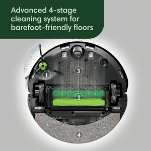 iRobot Roomba Combo 10 Max Robot Vacuum – Powerful 2-in-1 Cleaning