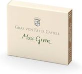 Graf von Faber-Castell Ink cartridges, Moss Green 6X, 141104