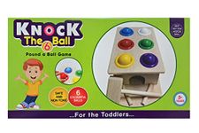 Olympia Games And Toys Knock The Ball (6 Colourful Balls) Pound The Ball Game for 3+ Age Kids