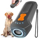 Dog Bark Deterrent Devices, Rechargeable Ultrasonic Anti Barking Device for Dogs, Portable Dog Training Device 50FT Range Safe for Dogs & Human, Bark Control Barks No More Indoor Outdoors