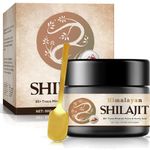 Shilajit Resin Pure Organic Himalayan, Effect 500mg Natural Shilajit with 85+ Trace Minerals & Fulvic Acid, Reduce Fatigue